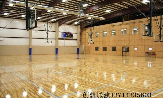 原来市场上球场运动实木地板造价依据是这么来的